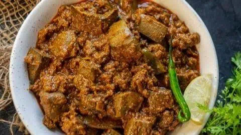 Champaran Masala Keema Kalegi Curry Meat Masala