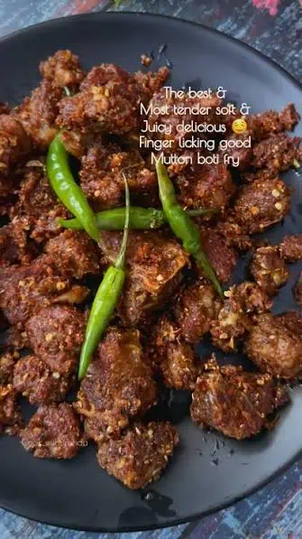 Mutton Dry Fry Masala
