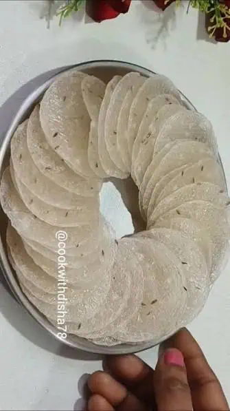 Sabudana Papad