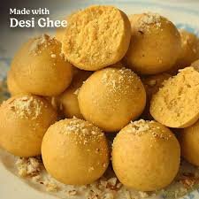 Desi Ghee Besan Laddu